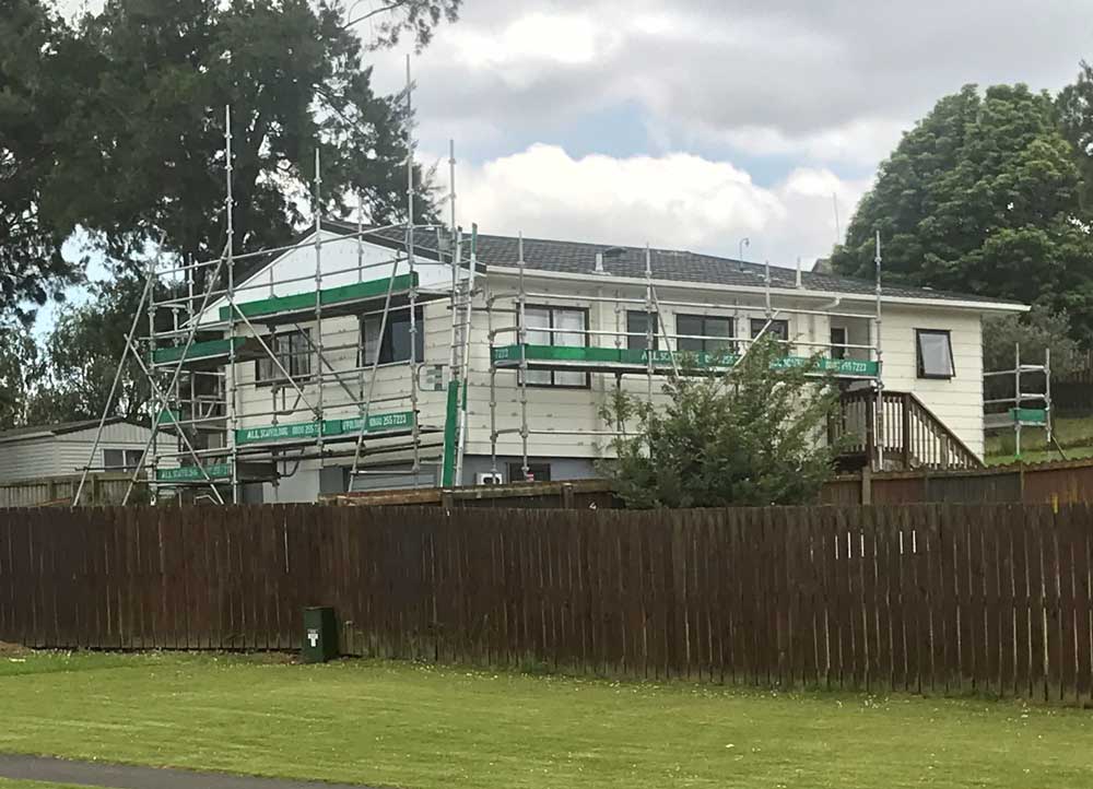 NZ Housing Maintenance Scaffold w